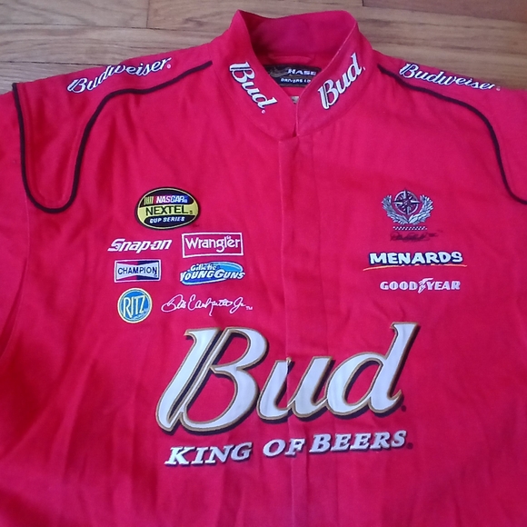 Budweiser Red Racing Jacket - Picture 1 of 8